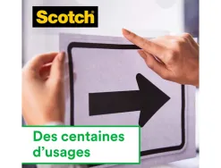 Ruban adhésif scotch magic 81019m mx33m tour 8 rouleaux dont1 gratuit
