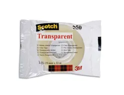 Ruban adhésif scotch transparent résistant 19mmx33m sachet