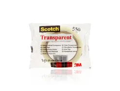 Ruban adhésif scotch transparent résistant 19mmx66m sachet