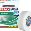 Ruban adhésif tesa invisible résistant polypropylène écriture stylo-plume encre gel 19mmx33m boîte individuelle
