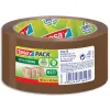 Ruban adhésif tesapack eco&strong emballage polypropylène très solide 100% plastique recyclé 50mmx66m havane