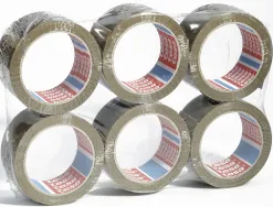 Ruban adhésif tesapack emballage polypropylène solide sans solvant résistant uv silencieux 50mmx66m havane