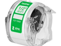 Ruban brother cz1002 12mm/5m etiquette impression couleur