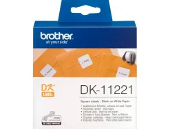 Ruban brother ql 23x23mm boite de 1000