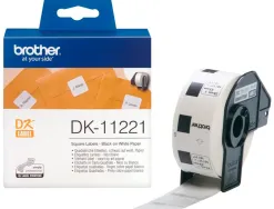 Ruban brother ql 23x23mm boite de 1000