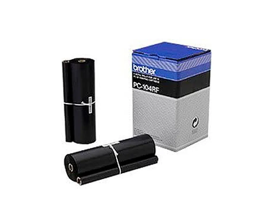 Ruban brother transfert thermique fax pc104rf pack 4 recharges 4x700p