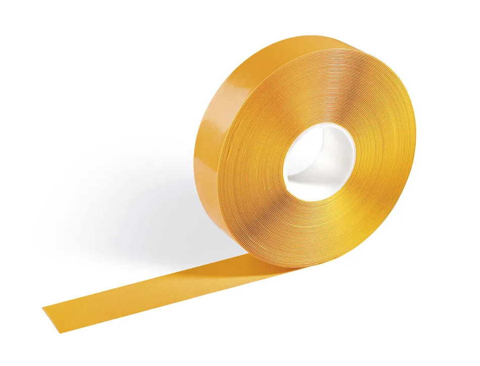 Ruban marquage durable sol duraline strong 50/12 50mmx30m coloris jaune