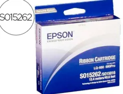 Ruban matricielle epson c13s015262 couleur noir