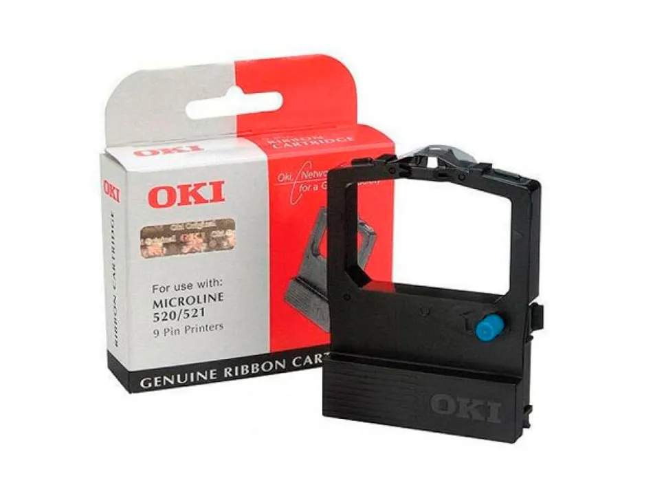 Ruban matricielle oki 09002315 pour ml520/521 couleur noir