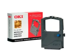 Ruban matricielle oki 01126301 pour ml5520 /ml5521/ml5590/ml5591 couleur noir