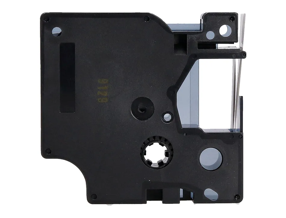 Ruban q-connect noir-transparent 12mm x 7mt d1 0-45010