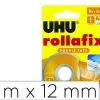 Ruban rollafix uhu adh sif double face 12mmx6m sur d vidoir