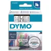 Ruban titreuse dymo d1 24mmx7m coloris impression noir/blanc