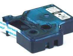Ruban titreuse dymo d1 12mmx7m coloris impression noir/bleu