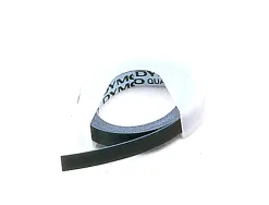 Ruban titreuse dymo pour pince à étiqueter 9mmx3m coloris noir