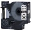 Ruban titreuse q-connect 1000 noir-blanc 9mm x 7mt d2 0-40913