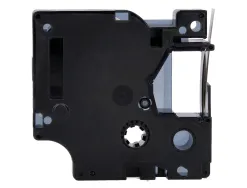 Ruban titreuse q-connect 1000 noir-blanc 9mm x 7mt d2 0-40913