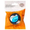 Ruban titreuse q-connect 12mm x 4 mt noir-bleu letratag 091205