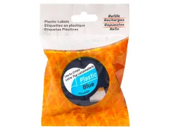 Ruban titreuse q-connect 12mm x 4 mt noir-bleu letratag 091205