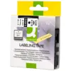Ruban titreuse q-connect mk-221 blanc-noir 9mm x 8 mt compatible brother