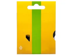 Ruban titreuse q-connect mk-221 blanc-noir 9mm x 8 mt compatible brother