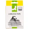 Ruban titreuse q-connect tze-241 blanc-noir 18 mm x 8 mt oze-241