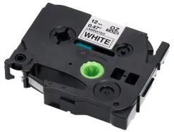 Ruban titreuse q-connect tze-231 blanc-noir 12 mm x 8 mt oze-231