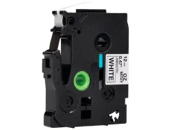 Ruban titreuse q-connect tze-231 blanc-noir 12 mm x 8 mt oze-231
