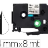 Ruban titreuse q-connect tze-251 blanc-noir 24 mm x 8 mt oze-251