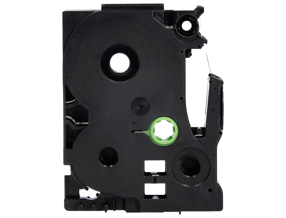 Ruban titreuse q-connect tze-221 blanc-noir 9 mm x 8 mt oze-221