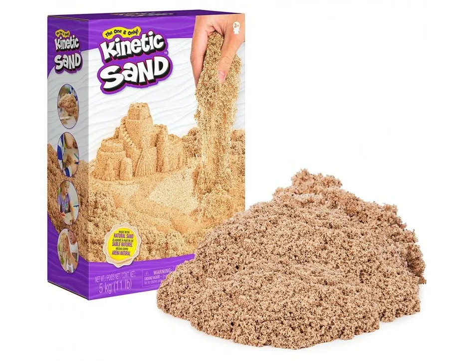 Sable a modeler kinetic sandqualite superieure paquet de 5kg