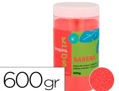 Sable de couleurs rouge 600 gr