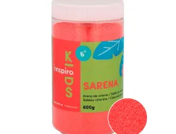 Sable de couleurs rouge 600 gr