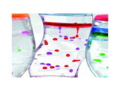 Sablier liquide davinci sablei sensoriel forme s 1 minute et 10 secondes coloris assortis