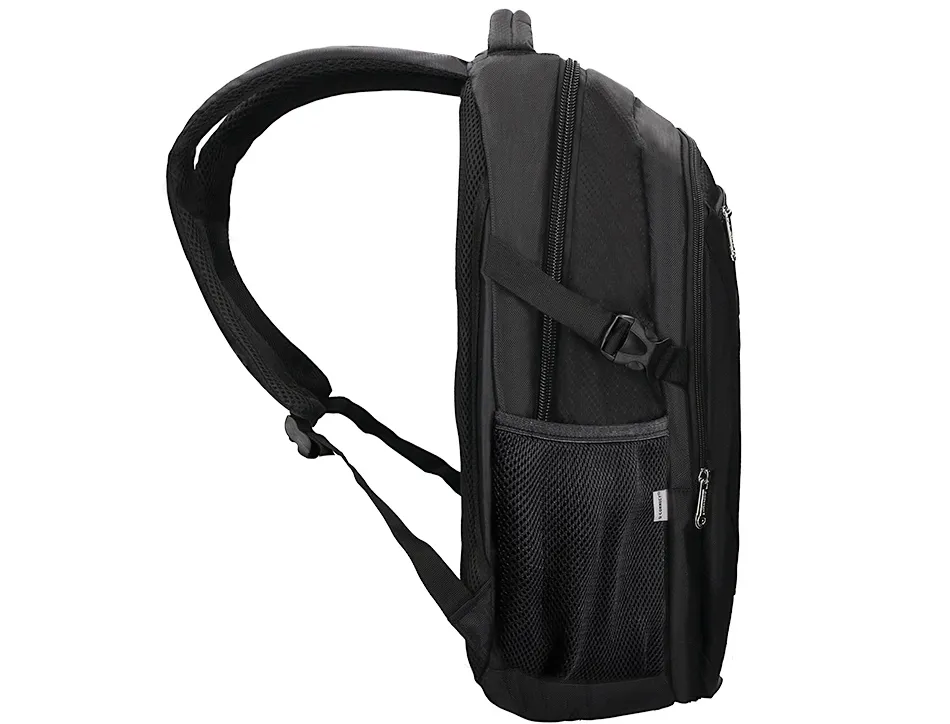 Sac à dos polyester q-connect ordinateur portable 18" 330x470x180mm poche extérieure compartiment intérieur velcro noir
