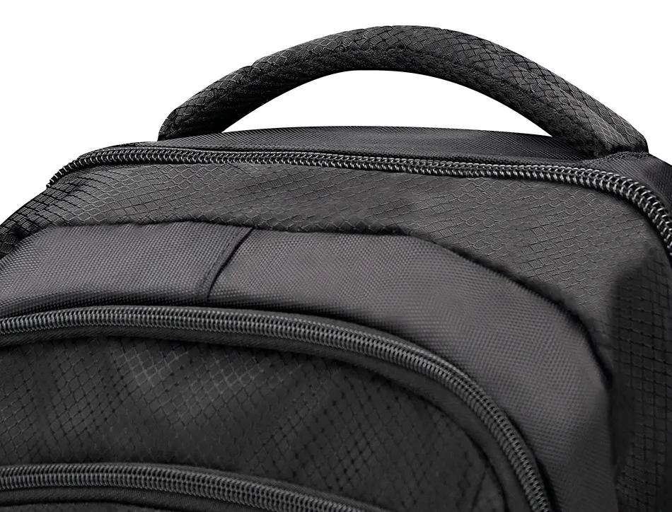 Sac à dos polyester q-connect ordinateur portable 18" 330x470x180mm poche extérieure compartiment intérieur velcro noir