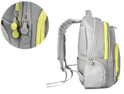 Sac a dos antartik 4 compartiments modele fusion flex 19l 450x180x300mm colorisgris
