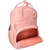 Sac a dos antartik 7 compartiments modele glow packpour ordinateur 15 " 25 l 410x120x290mm coloris rose