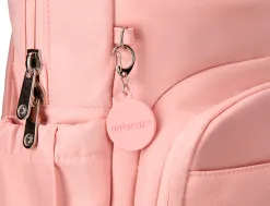 Sac a dos antartik 7 compartiments modele glow packpour ordinateur 15 " 25 l 410x120x290mm coloris rose