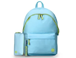 Sac a dos antartik 1 compartiment modele basic pack 420x160x300mm coloris turquoise