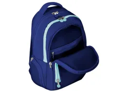 Sac a dos antartik 4 compartiments modele fusion flex 19l 450x180x300mm colorisbleu marine