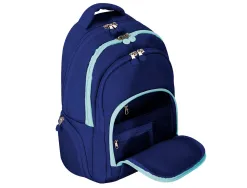 Sac a dos antartik 4 compartiments modele fusion flex 19l 450x180x300mm colorisbleu marine