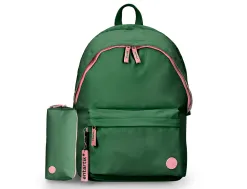 Sac a dos antartik 1 compartiment modele basic pack 20l 420x160x300mm coloris vert foret