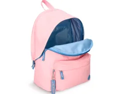 Sac a dos antartik 1 compartiment modele basic pack 420x160x300mm coloris rose