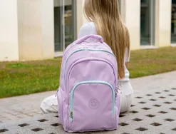 Sac a dos antartik 4 compartiments modele fusion flex 19l 450x180x300mm colorislilas
