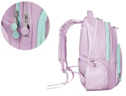 Sac a dos antartik 4 compartiments modele fusion flex 19l 450x180x300mm colorislilas