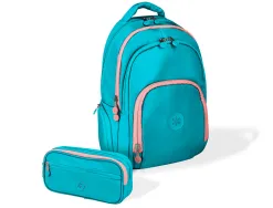 Sac a dos antartik 4 compartiments modele fusion flex 19l 450x180x300mm coloristurquoise