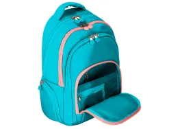 Sac a dos antartik 4 compartiments modele fusion flex 19l 450x180x300mm coloristurquoise