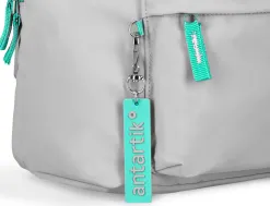 Sac a dos antartik 1 compartiment modele basic pack 20l 420x160x300mm coloris gris clair