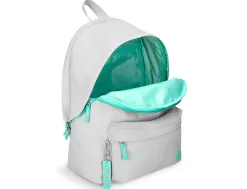 Sac a dos antartik 1 compartiment modele basic pack 20l 420x160x300mm coloris gris clair
